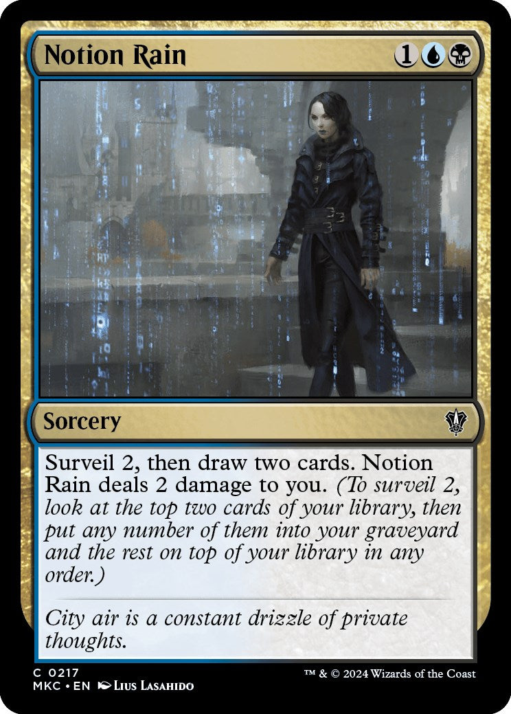 Notion Rain [Murders at Karlov Manor Commander] | Tabernacle Games