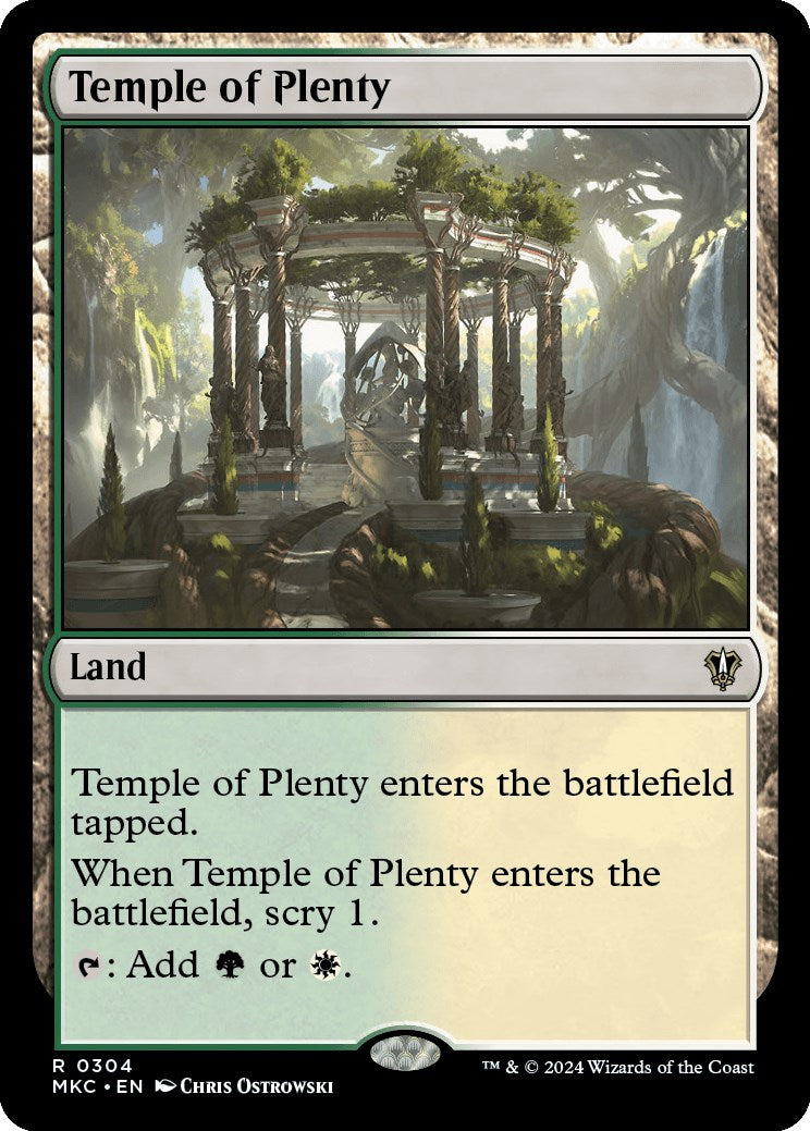Temple of Plenty [Murders at Karlov Manor Commander] | Tabernacle Games