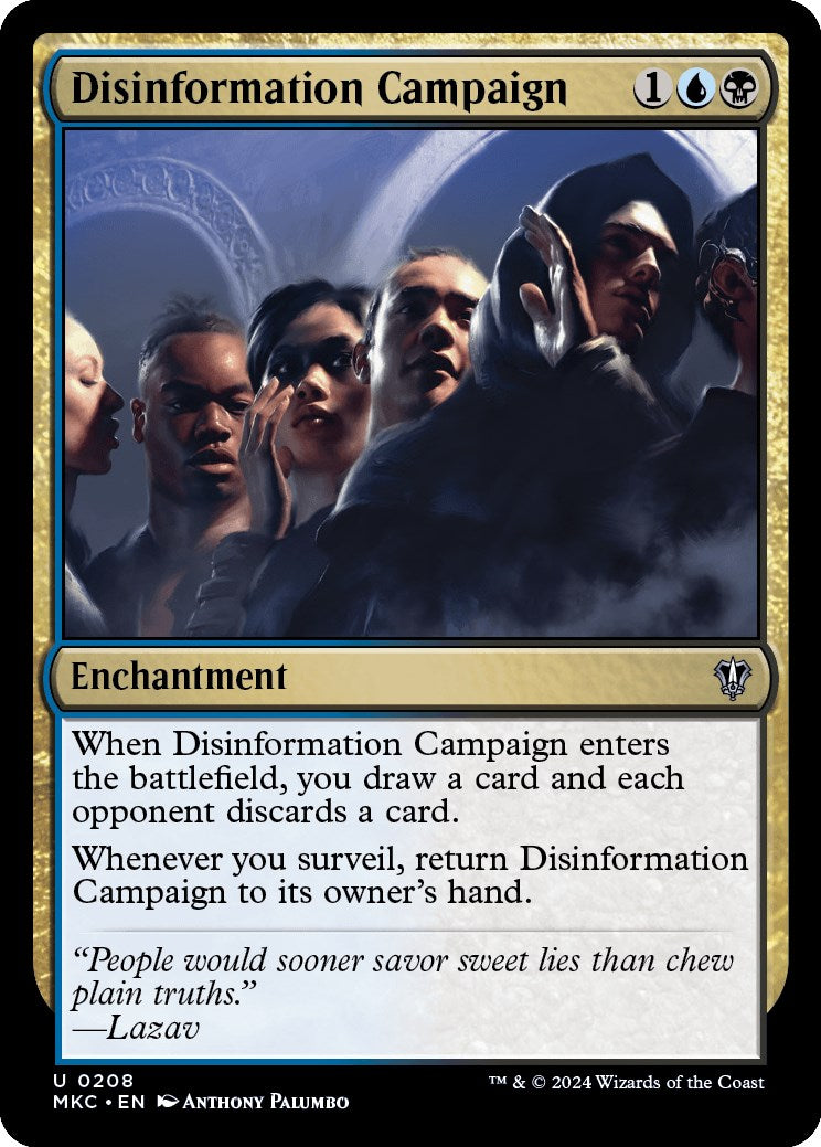 Disinformation Campaign [Murders at Karlov Manor Commander] | Tabernacle Games
