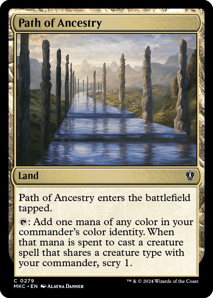 Path of Ancestry [Murders at Karlov Manor Commander] | Tabernacle Games