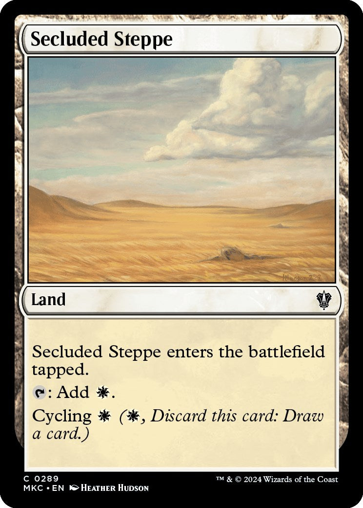 Secluded Steppe [Murders at Karlov Manor Commander] | Tabernacle Games