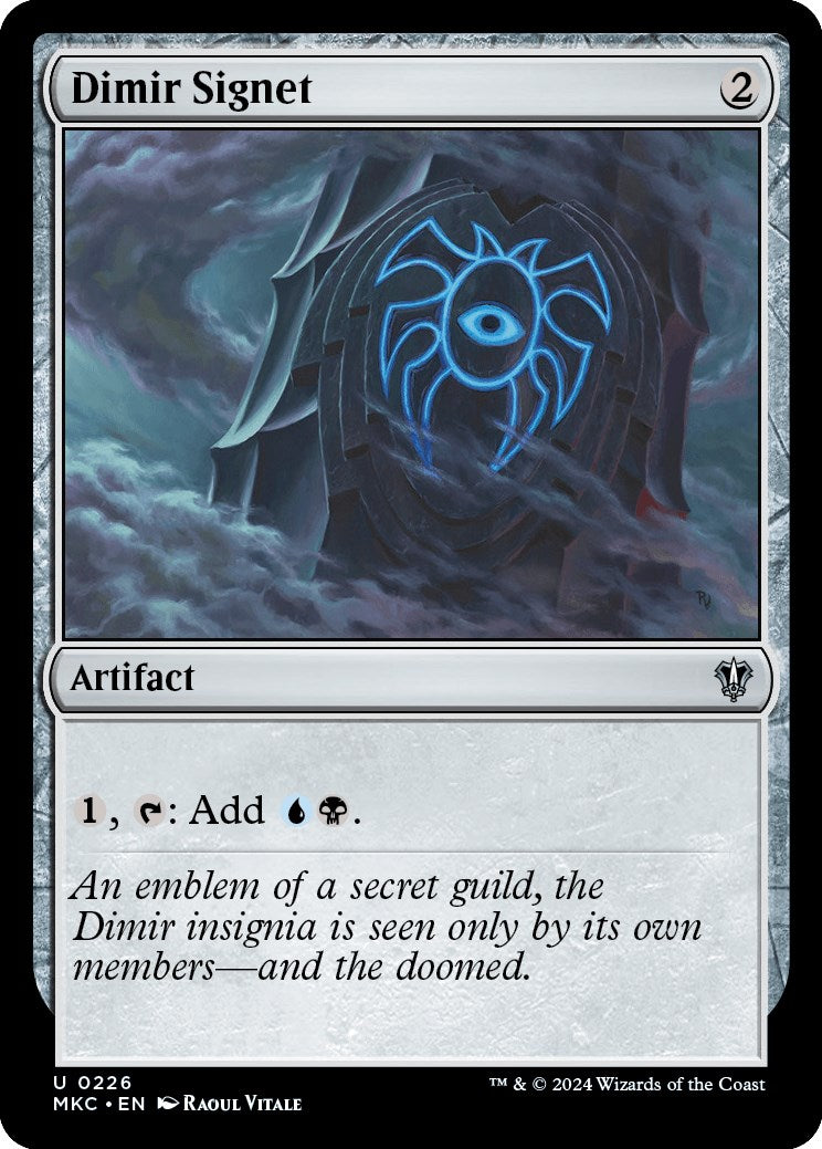 Dimir Signet [Murders at Karlov Manor Commander] | Tabernacle Games