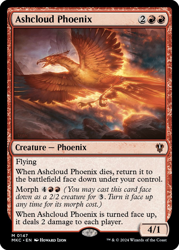 Ashcloud Phoenix [Murders at Karlov Manor Commander] | Tabernacle Games