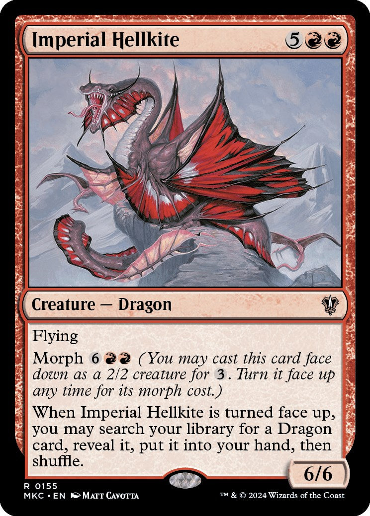 Imperial Hellkite [Murders at Karlov Manor Commander] | Tabernacle Games