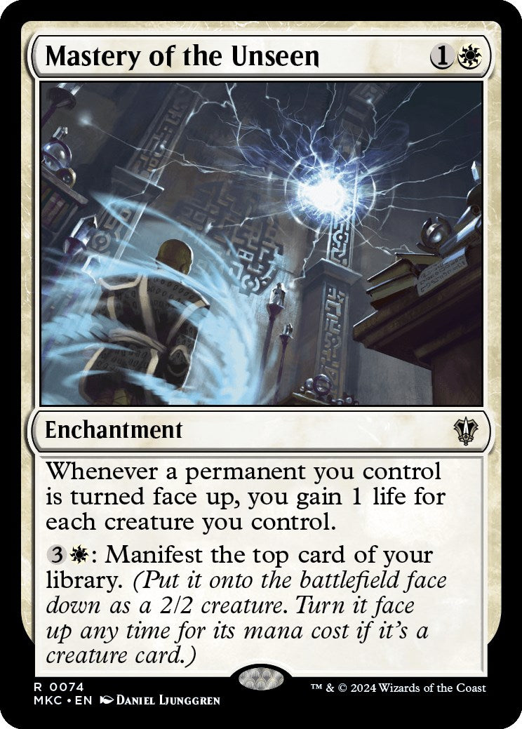 Mastery of the Unseen [Murders at Karlov Manor Commander] | Tabernacle Games