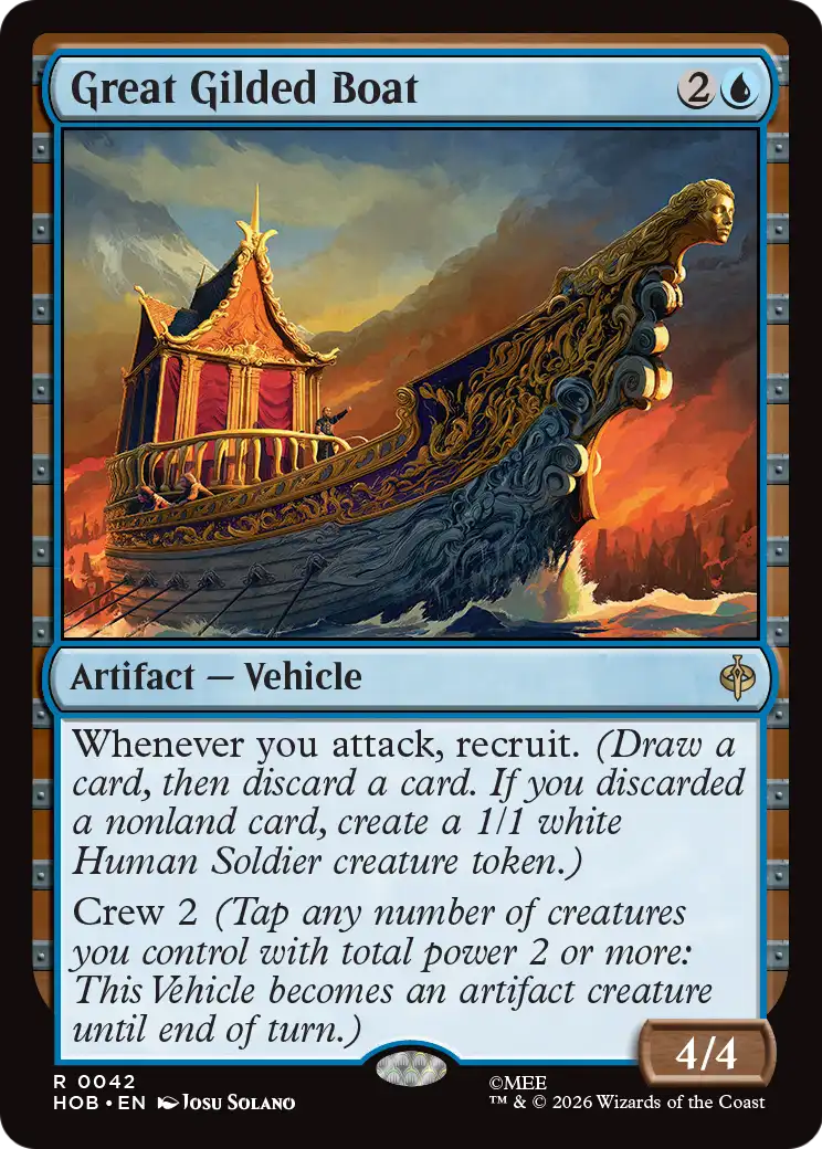 Great Gilded Boat [The Hobbit] | Tabernacle Games