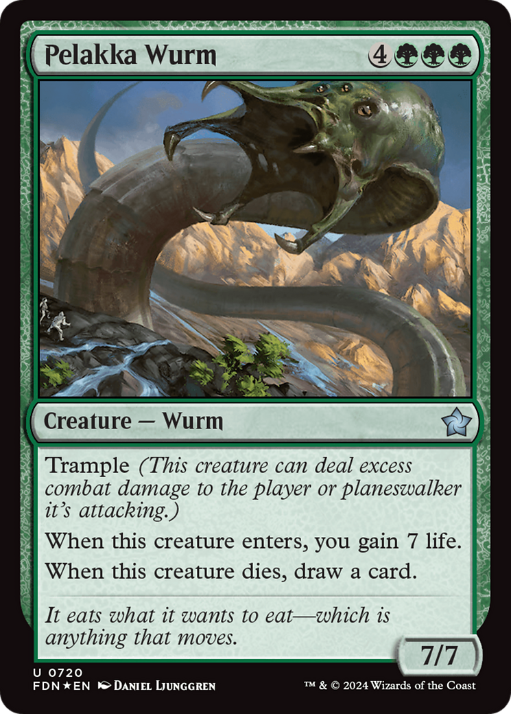 Pelakka Wurm [Foundations] | Tabernacle Games