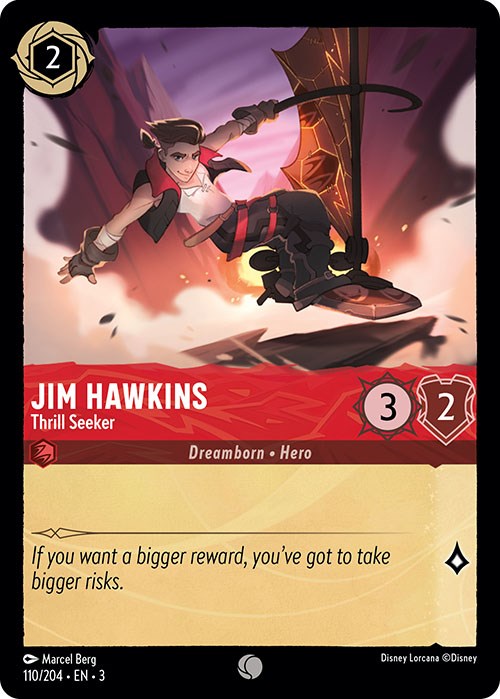 Jim Hawkins - Thrill Seeker (110/204) [Into the Inklands] | Tabernacle Games