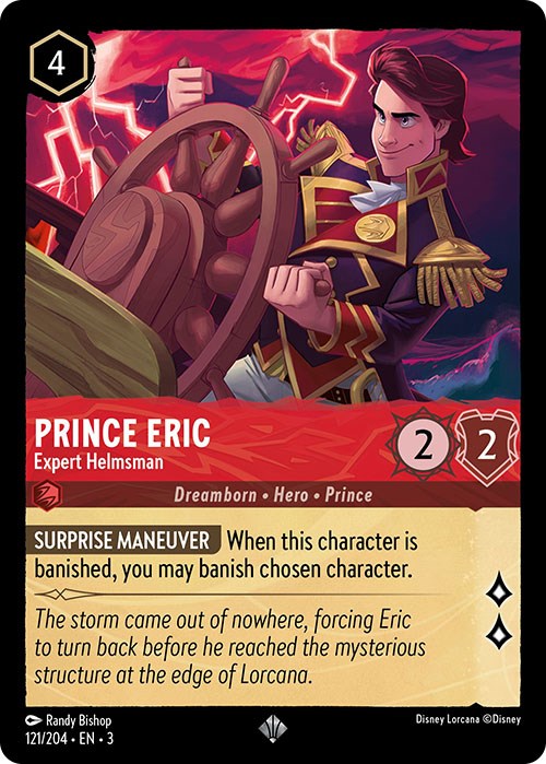Prince Eric - Expert Helmsman (121/204) [Into the Inklands] | Tabernacle Games