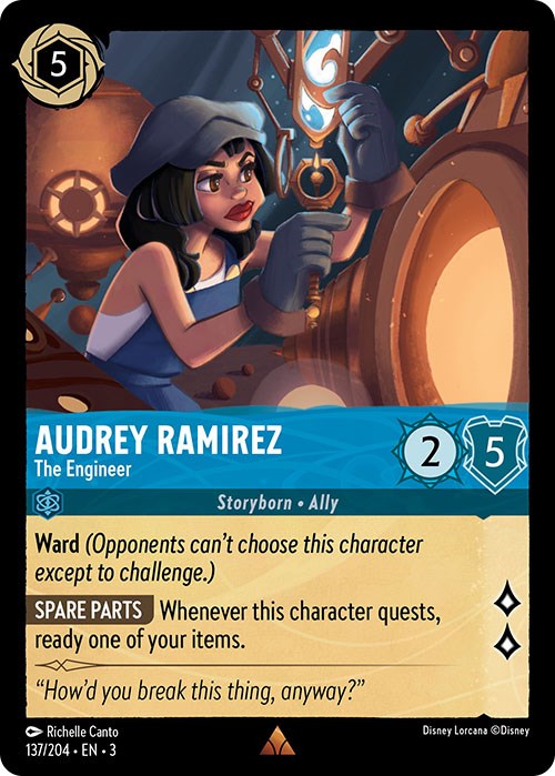 Audrey Ramirez - The Engineer (137/204) [Into the Inklands] | Tabernacle Games
