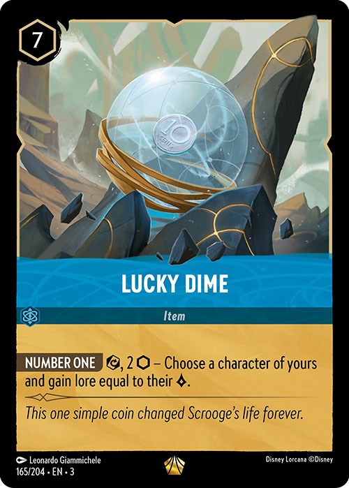 Lucky Dime (165/204) [Into the Inklands] | Tabernacle Games