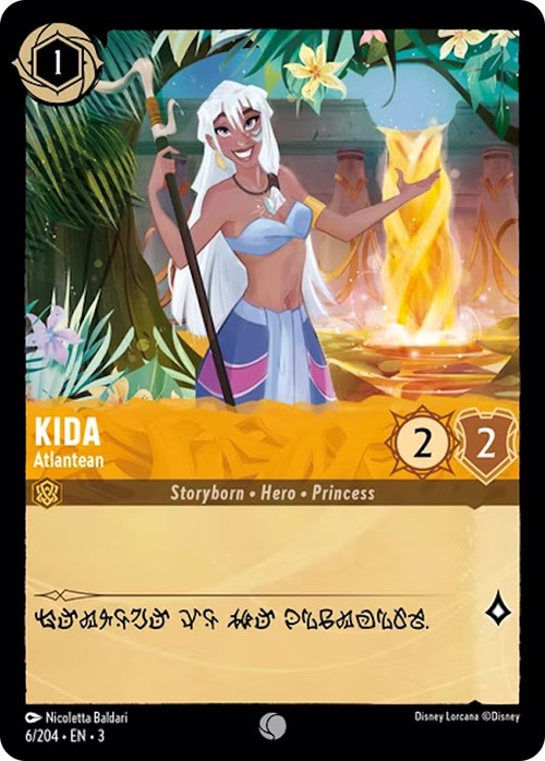 Kida - Atlantean (6/204) [Into the Inklands] | Tabernacle Games