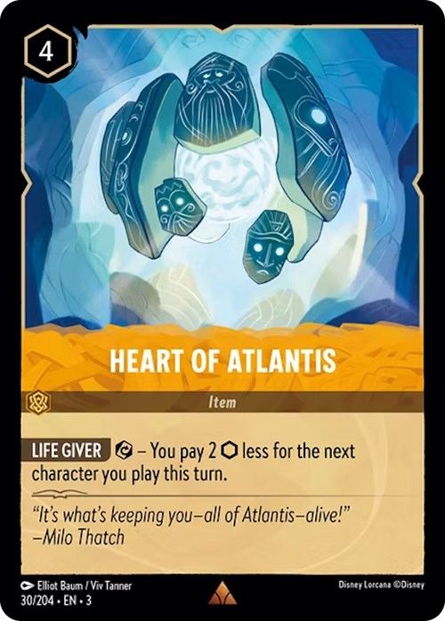 Heart of Atlantis (30/204) [Into the Inklands] | Tabernacle Games