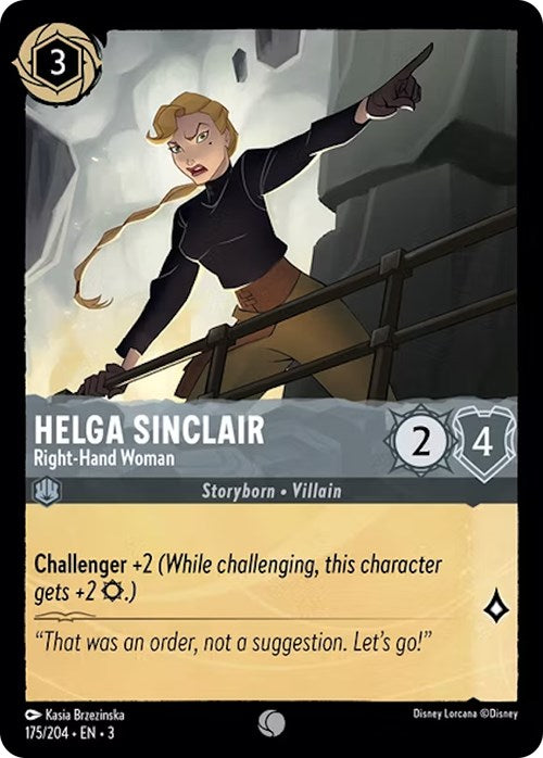 Helga Sinclair - Right-Hand Woman (175/204) [Into the Inklands] | Tabernacle Games