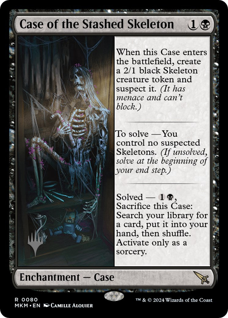 Case of the Stashed Skeleton (Promo Pack) [Murders at Karlov Manor Promos] | Tabernacle Games