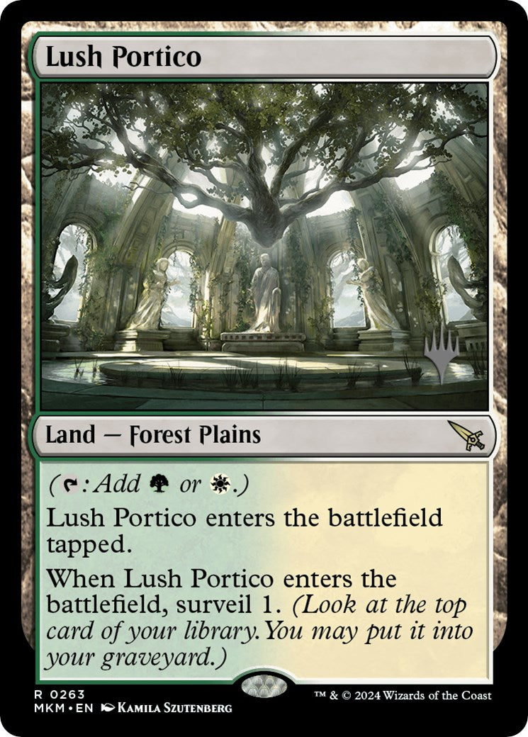 Lush Portico (Promo Pack) [Murders at Karlov Manor Promos] | Tabernacle Games
