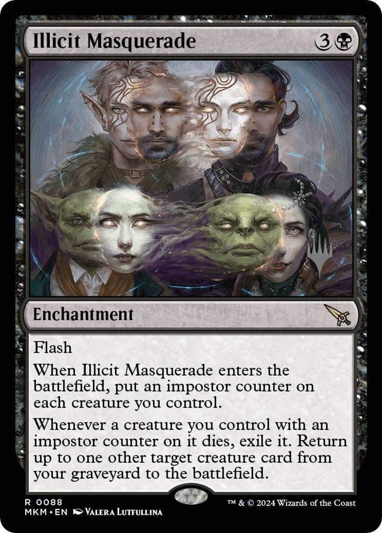 Illicit Masquerade (Promo Pack) [Murders at Karlov Manor Promos] | Tabernacle Games