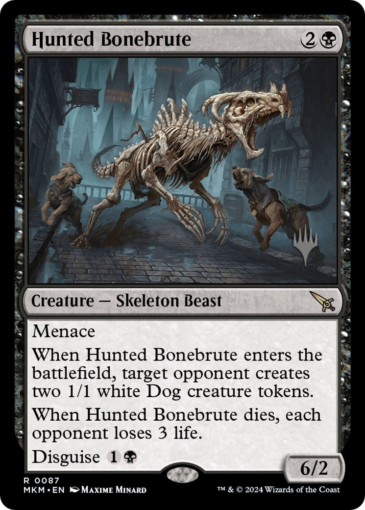 Hunted Bonebrute (Promo Pack) [Murders at Karlov Manor Promos] | Tabernacle Games