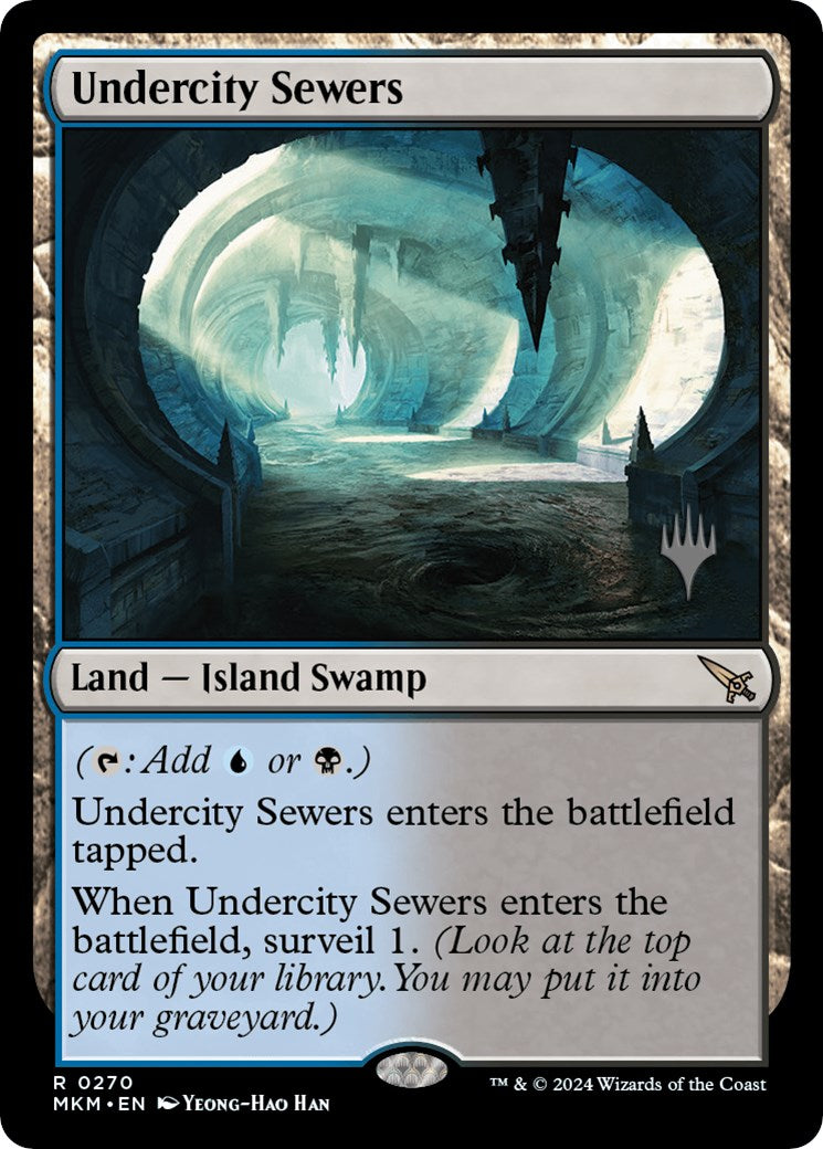 Undercity Sewers (Promo Pack) [Murders at Karlov Manor Promos] | Tabernacle Games