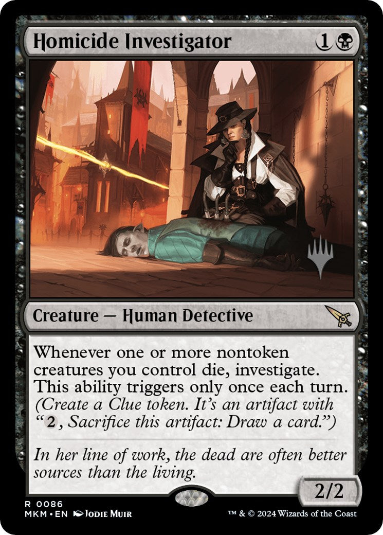 Homicide Investigator (Promo Pack) [Murders at Karlov Manor Promos] | Tabernacle Games