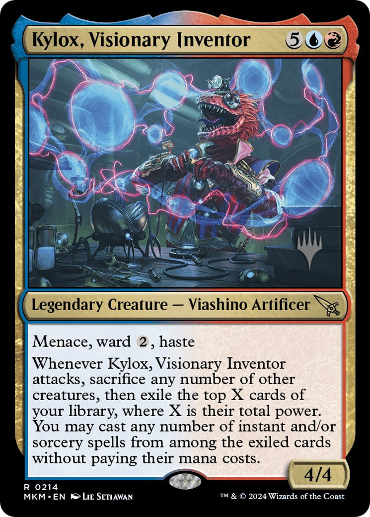 Kylox, Visionary Inventor (Promo Pack) [Murders at Karlov Manor Promos] | Tabernacle Games