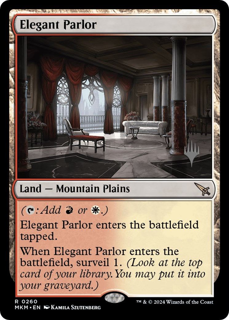 Elegant Parlor (Promo Pack) [Murders at Karlov Manor Promos] | Tabernacle Games