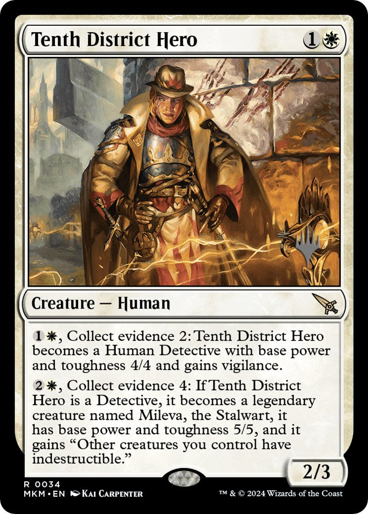 Tenth District Hero (Promo Pack) [Murders at Karlov Manor Promos] | Tabernacle Games