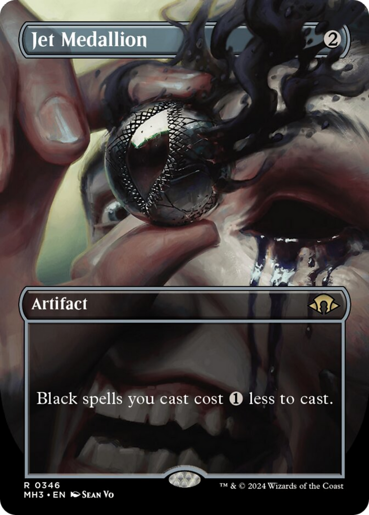 Jet Medallion (Borderless) [Modern Horizons 3] | Tabernacle Games