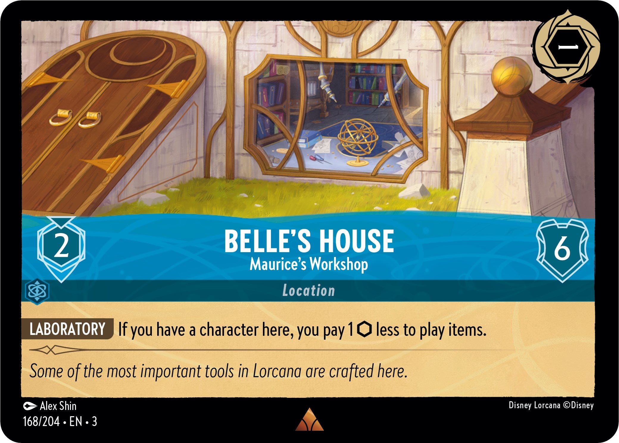 Belle's House - Maurice's Workshop (168/204) [Into the Inklands] | Tabernacle Games