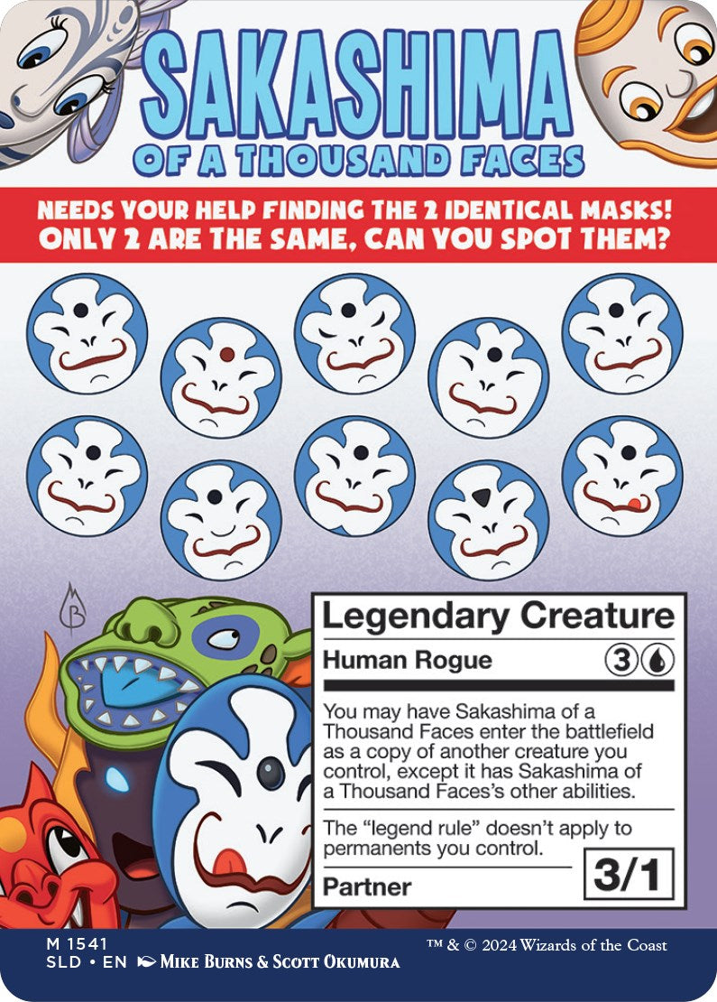Sakashima of a Thousand Faces [Secret Lair Drop Series] | Tabernacle Games