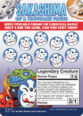 Sakashima of a Thousand Faces [Secret Lair Drop Series] | Tabernacle Games