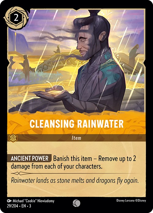 Cleansing Rainwater (29/204) [Into the Inklands] | Tabernacle Games