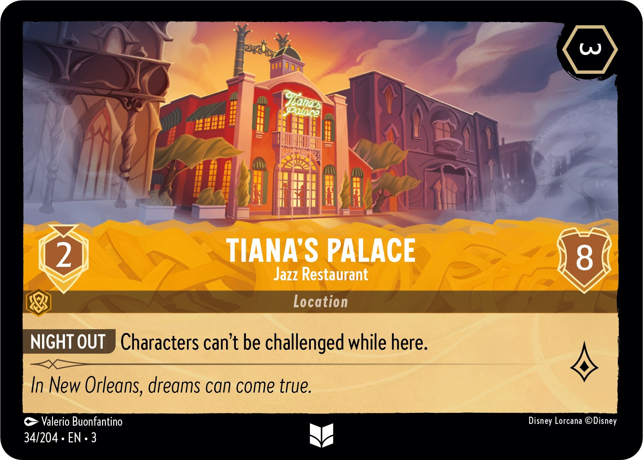 Tiana's Palace - Jazz Restaurant (34/204) [Into the Inklands] | Tabernacle Games