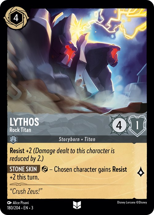 Lythos - Rock Titan (180/204) [Into the Inklands] | Tabernacle Games