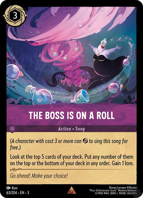 The Boss is on a Roll (63/204) [Into the Inklands] | Tabernacle Games