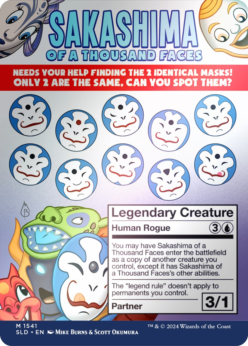 Sakashima of a Thousand Faces (Rainbow Foil) [Secret Lair Drop Series] | Tabernacle Games