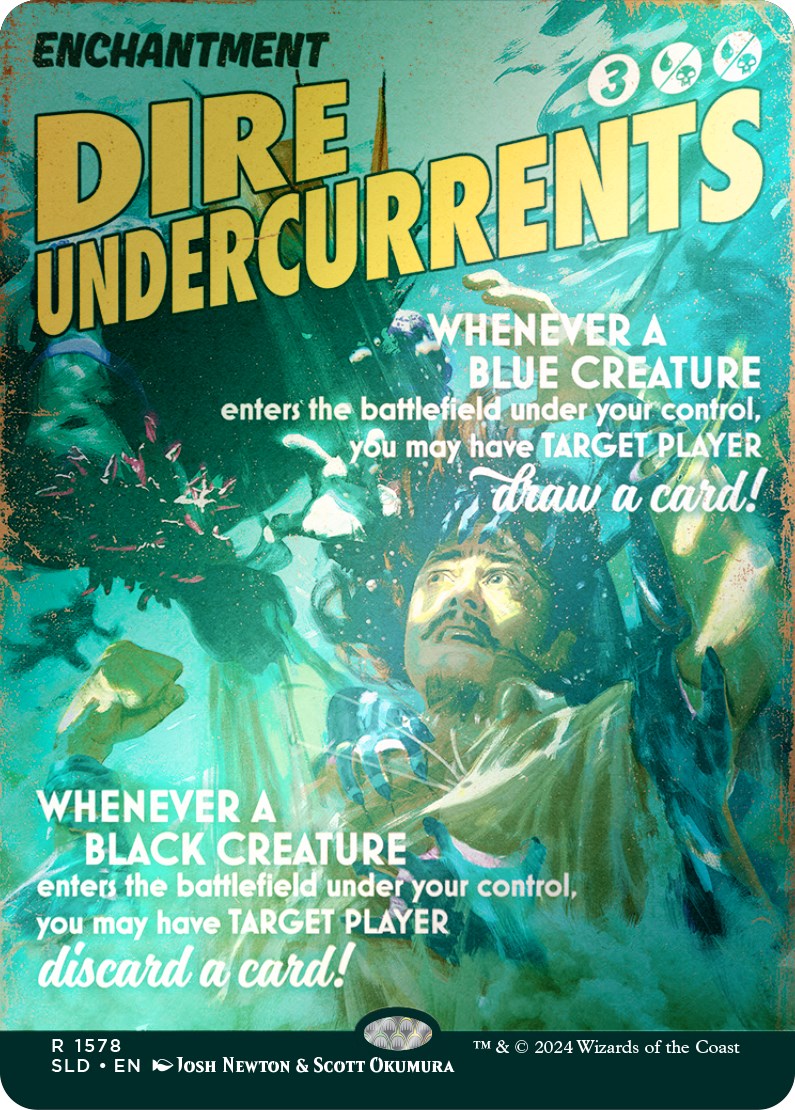 Dire Undercurrents (Rainbow Foil) [Secret Lair Drop Series] | Tabernacle Games