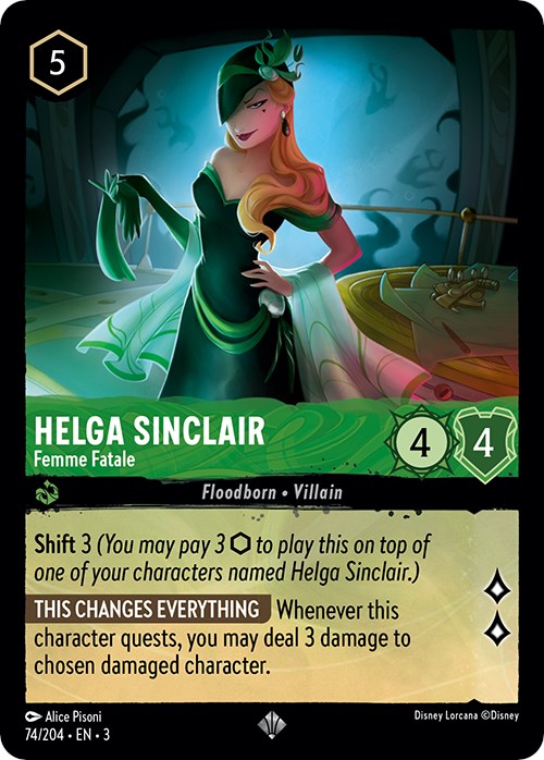 Helga Sinclair - Femme Fatale (74/204) [Into the Inklands] | Tabernacle Games