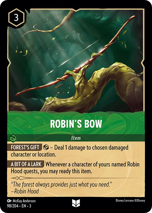 Robin's Bow (98/204) [Into the Inklands] | Tabernacle Games