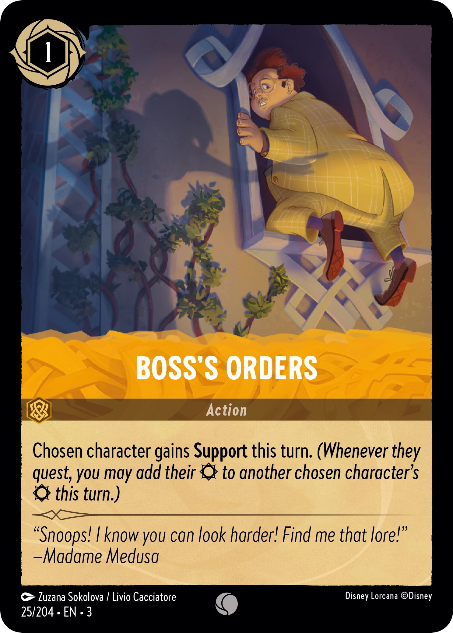 Boss's Orders (25/204) [Into the Inklands] | Tabernacle Games