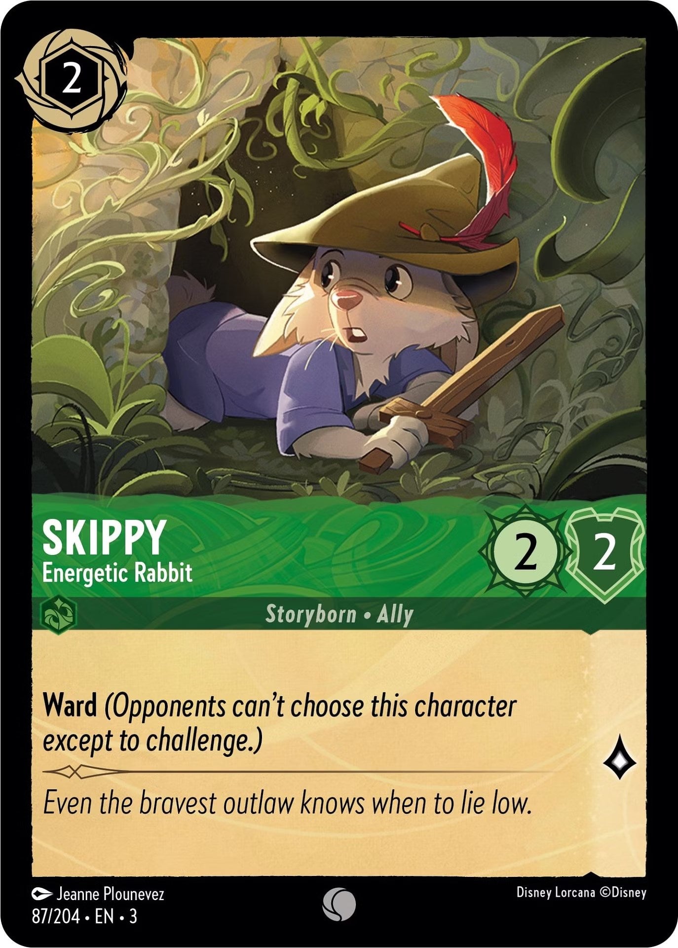 Skippy - Energetic Rabbit (87/204) [Into the Inklands] | Tabernacle Games