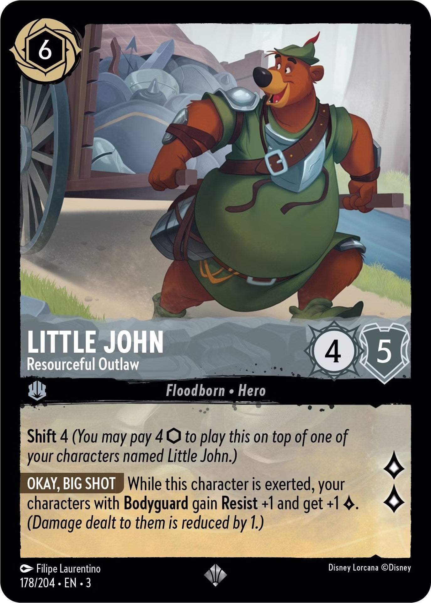 Little John - Resourceful Outlaw (178/204) [Into the Inklands] | Tabernacle Games