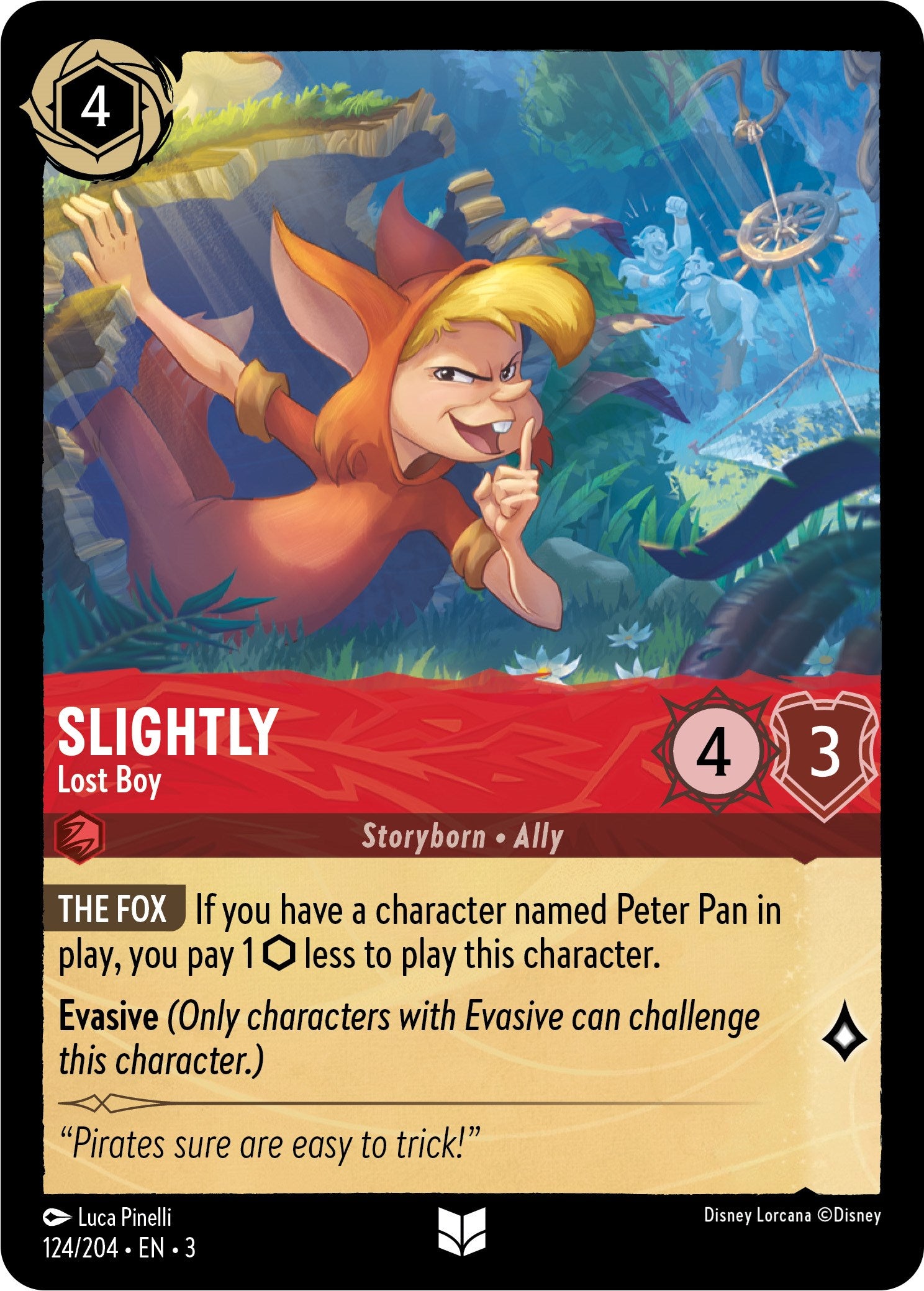 Slightly - Lost Boy (124/204) [Into the Inklands] | Tabernacle Games