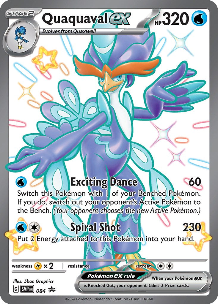Quaquaval ex (084) [Scarlet & Violet: Black Star Promos] | Maze of Fitzroy