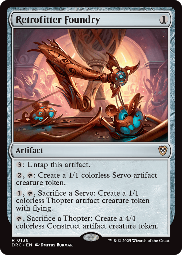 Retrofitter Foundry [Aetherdrift Commander] | Tabernacle Games