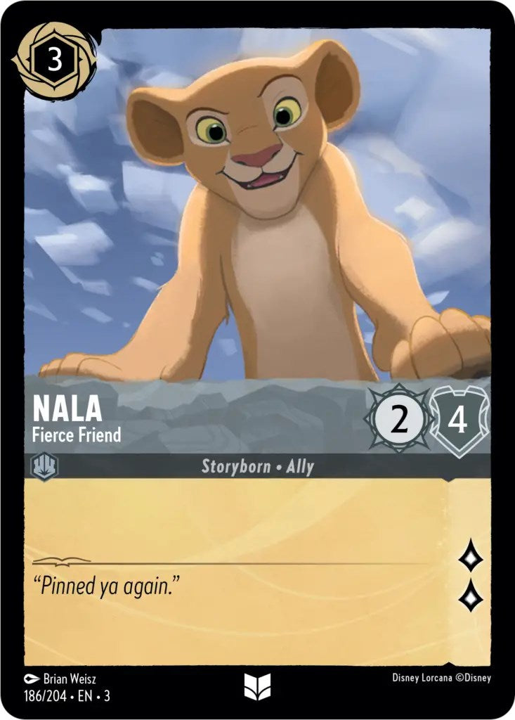Nala - Fierce Friend (186/204) [Into the Inklands] | Tabernacle Games