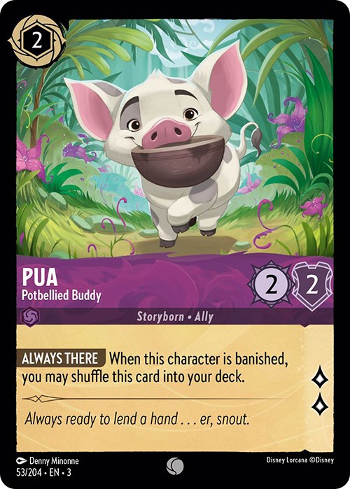 Pua - Potbellied Buddy (53/204) [Into the Inklands] | Tabernacle Games