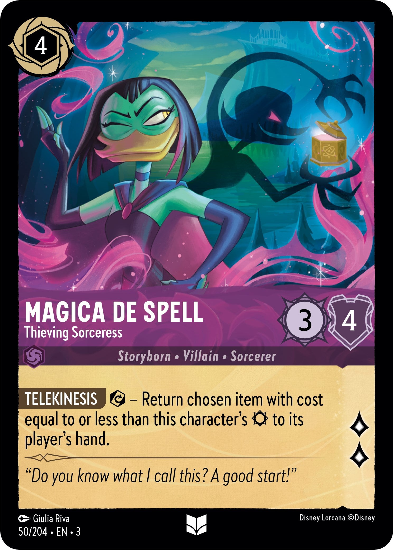 Magica De Spell - Thieving Sorceress (50/204) [Into the Inklands] | Tabernacle Games