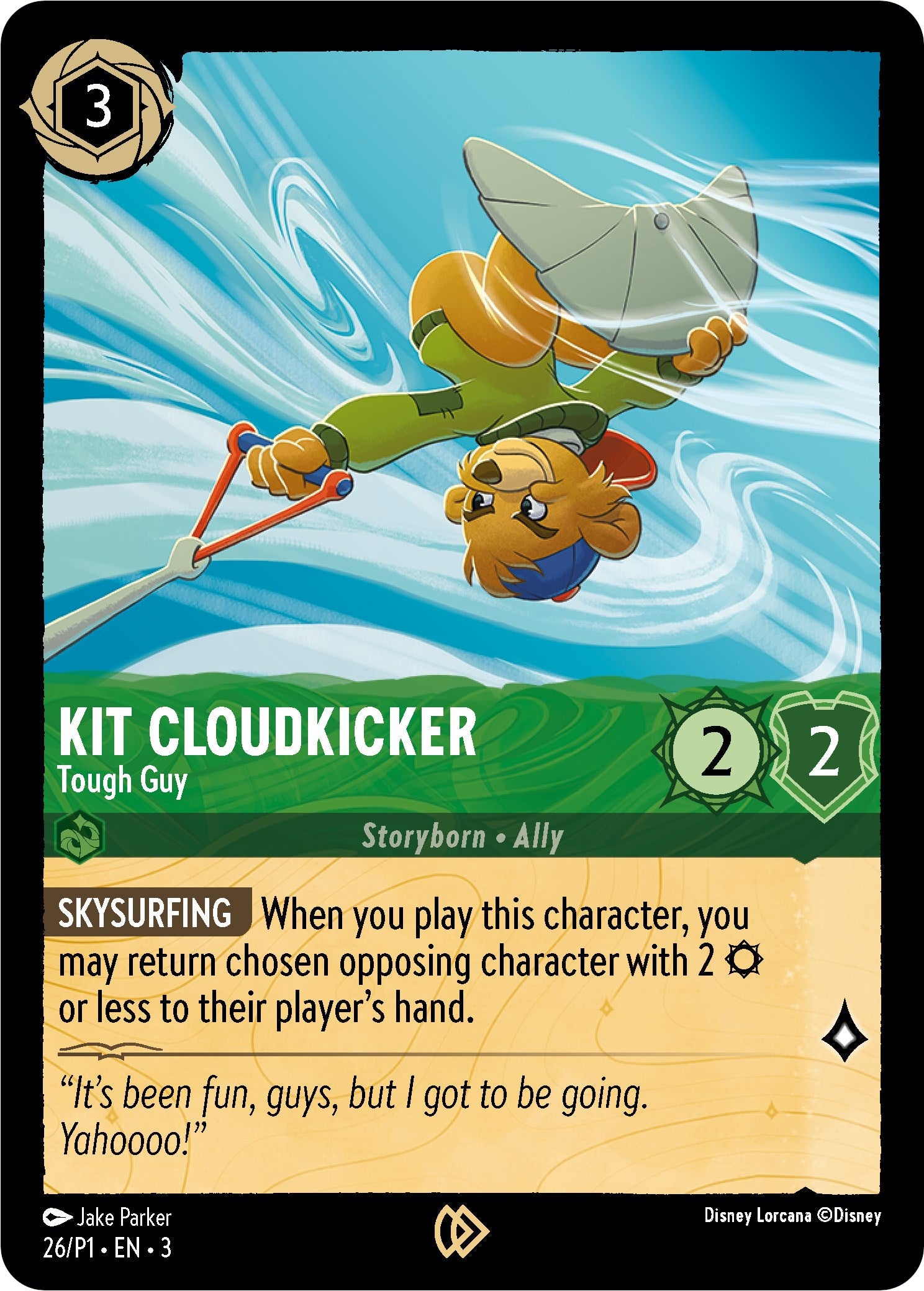 Kit Cloudkicker - Tough Guy (26) [Promo Cards] | Tabernacle Games