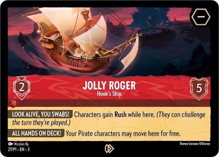 Jolly Roger - Hook's Ship (27) [Promo Cards] | Tabernacle Games